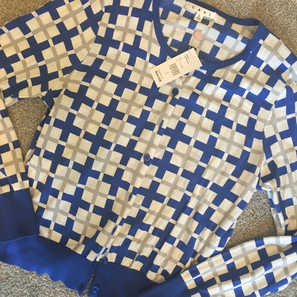 CAbi Cardigan Sweater (L)